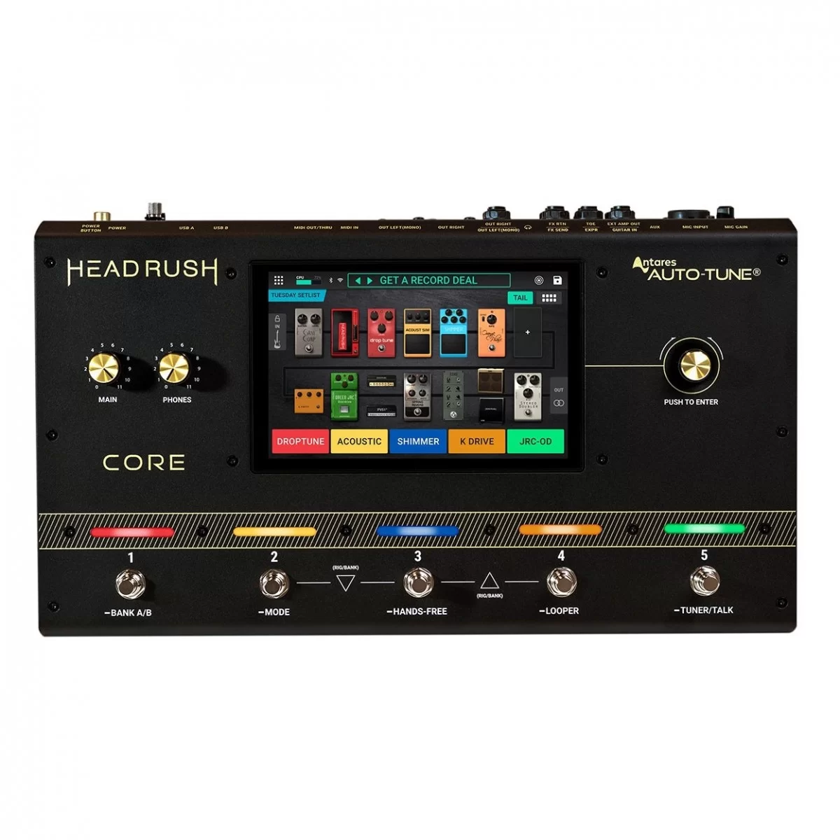 【としき】 HEADRUSH CORE ギターエフェクター Headrush Core Гитарный процессор эффектов купить в Москве и РФ